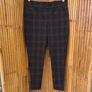 Nine West Black and Brown Skinny Jeans Size XL